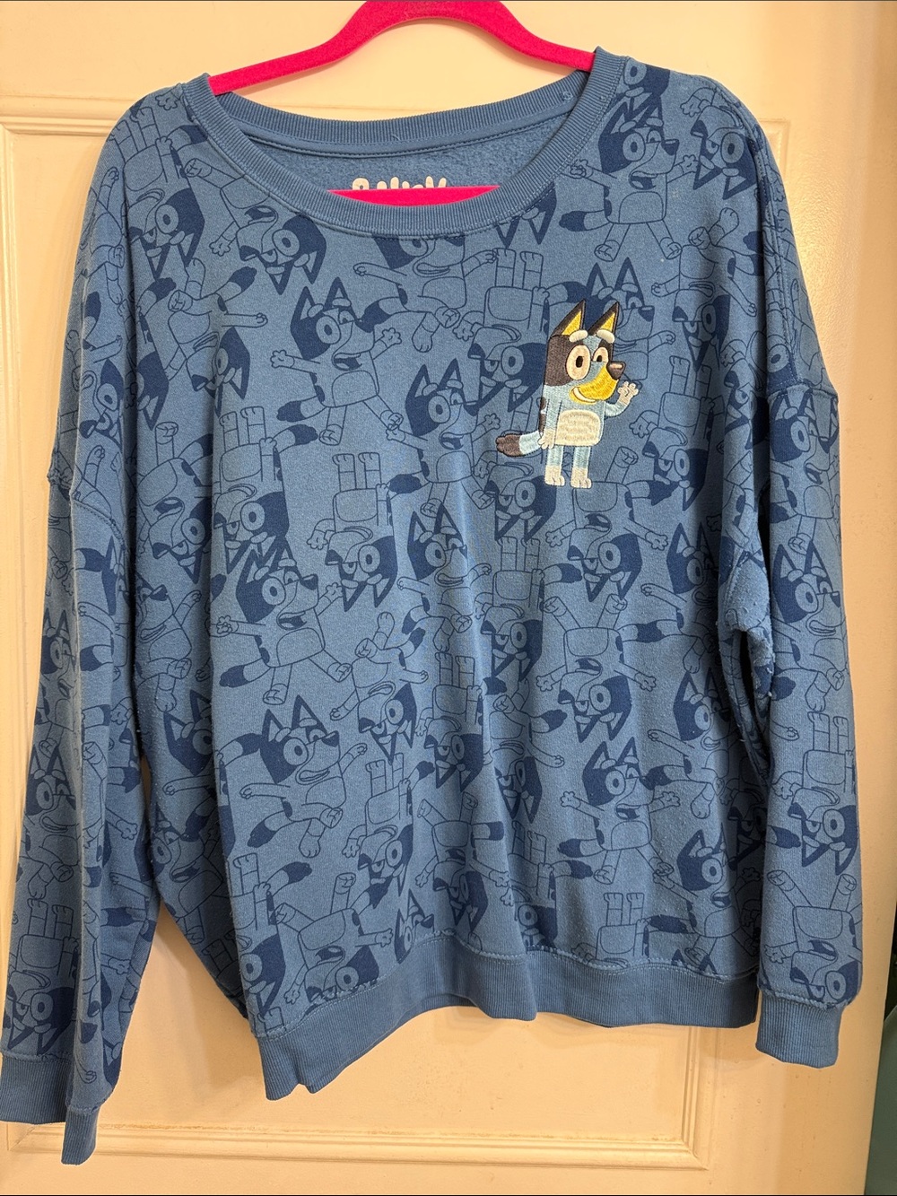 Bluey Hybrid Apparel XXL Tee - Blue